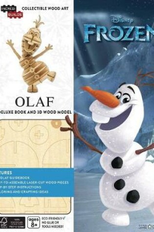 Cover of Incredibuilds: Disney Frozen: Olaf Deluxe Book And Model Set