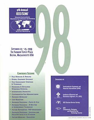 Cover of Advanced Semiconductor Manufacturing Conference and Workshop