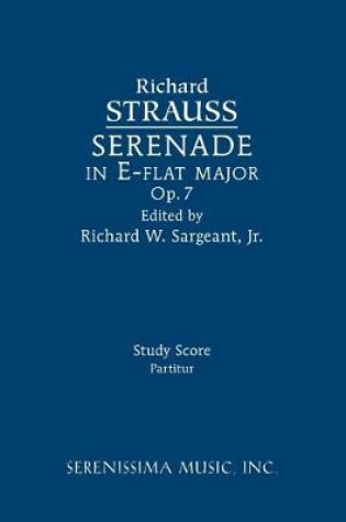 Cover of Serenade in E-flat major, Op.7