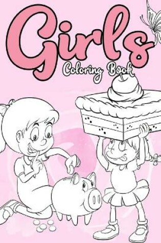Cover of Girls Coloring Book