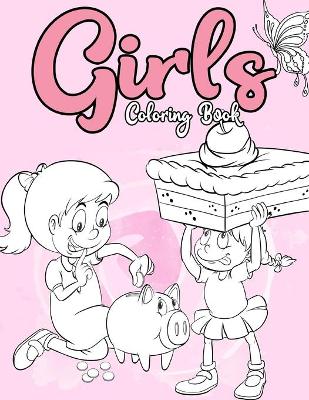 Cover of Girls Coloring Book