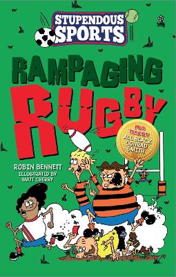 Book cover for Rampaging Rugby