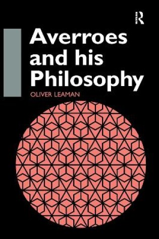 Cover of Averroes and His Philosophy