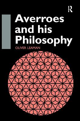 Book cover for Averroes and His Philosophy