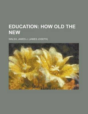 Book cover for Education