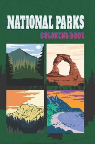 Cover of National Parks Coloring Book