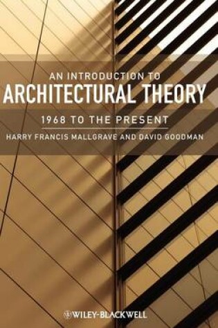 Cover of An Introduction to Architectural Theory