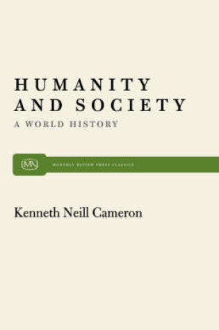 Cover of Humanity and Society