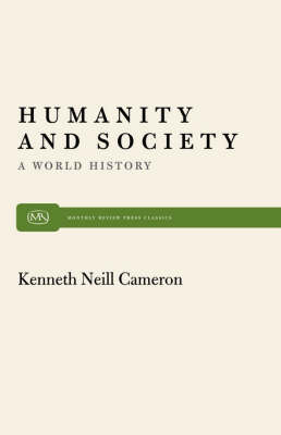 Book cover for Humanity and Society