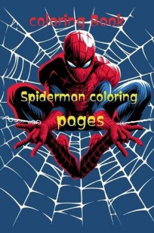 Cover of Spiderman coloring pages