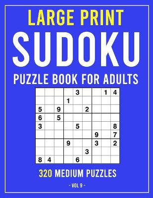 Book cover for Large Print Sudoku Puzzle Book for Adults