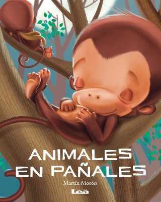 Book cover for Animales en pañales