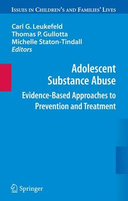 Book cover for Adolescent Substance Abuse