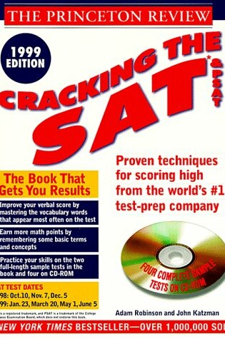 Cover of Pr: Cracking Sat & Psat 1999 + CD