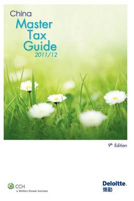 Book cover for China Master Tax Guide 2011/12