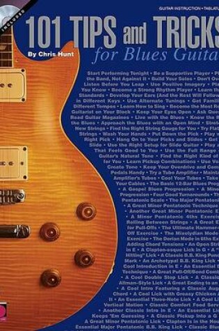 Cover of 101 Tips and Tricks for Blues Guitar