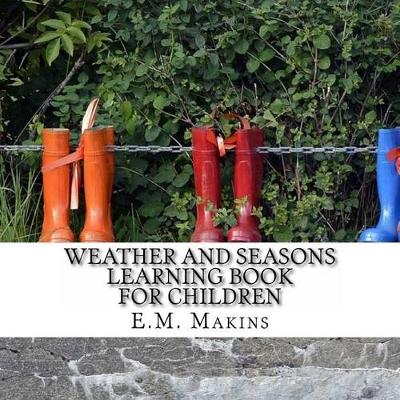 Book cover for Weather and Seasons Learning Book for Children