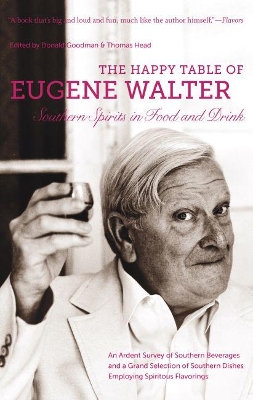 Book cover for The Happy Table of Eugene Walter