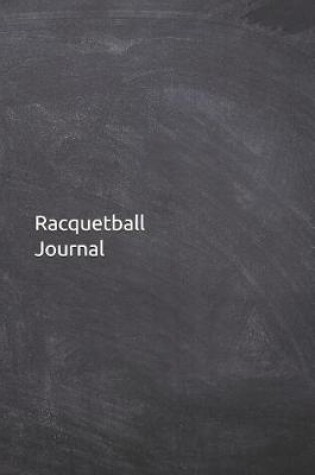 Cover of Racquetball Journal