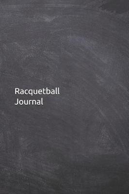 Book cover for Racquetball Journal