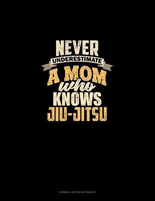 Cover of Never Underestimate A Mom Who Knows Jiu Jitsu