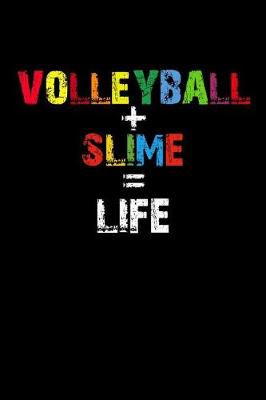 Book cover for Volleyball + Slime = Life