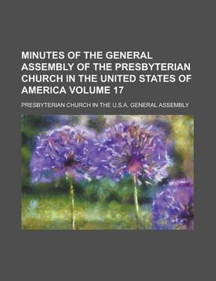 Book cover for Minutes of the General Assembly of the Presbyterian Church in the United States of America (1861)