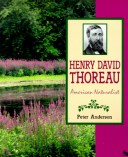 Book cover for Henry David Thoreau