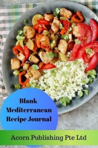 Cover of Blank Mediterranean Recipe Journal