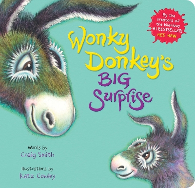 Book cover for Wonky Donkey's Big Surprise (BB)