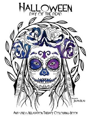 Cover of Halloween - Day of the Dead Colouring Book