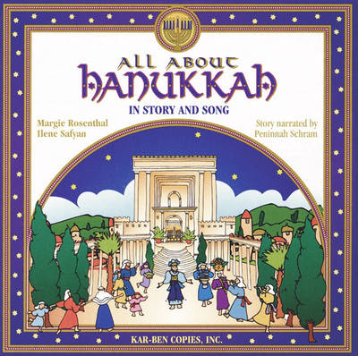 Book cover for All about Hanukkah in Story and Song