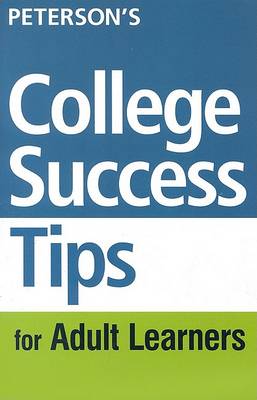 Book cover for College Success Tips for Adult Learners