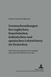 Book cover for Genusschwankung Bei Englischen, Franzoesischen, Italienischen Und Spanischen Lehnwoertern Im Deutschen