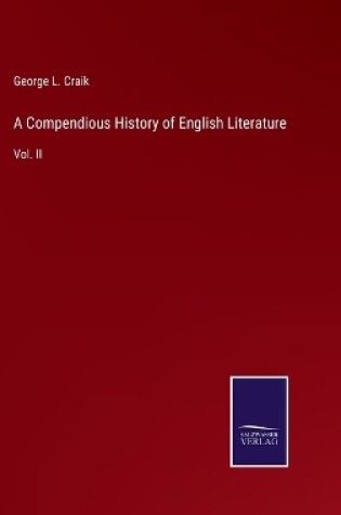 Cover of A Compendious History of English Literature