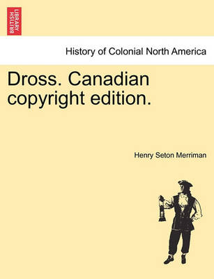 Book cover for Dross. Canadian Copyright Edition.