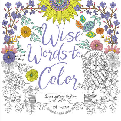 Book cover for Wise Words to Color