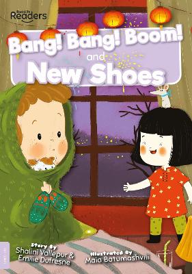 Book cover for Bang! Bang! Boom! and New Shoes