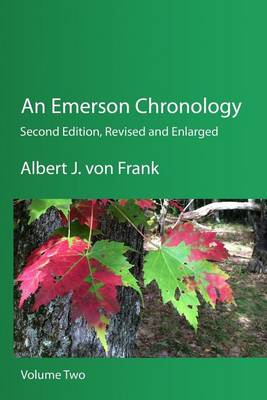 Book cover for An Emerson Chronology