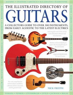 Book cover for The Illustrated Directory of Guitars