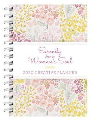 Book cover for 2020 Creative Planner Serenity for a Woman's Soul