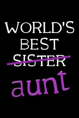 Book cover for World's Best Sister Aunt