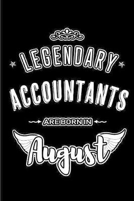 Book cover for Legendary Accountants are born in August