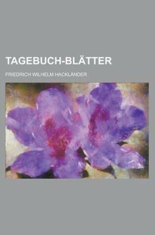 Cover of Tagebuch-Blatter