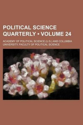 Cover of Political Science Quarterly Volume 24