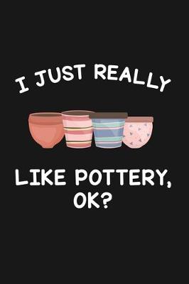 Book cover for I Just Really Like Pottery Ok