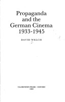 Book cover for Propaganda and German Cinema 1933-1945