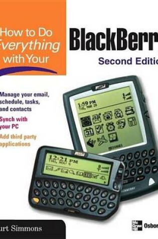 Cover of How to Do Everything with Your Blackberry