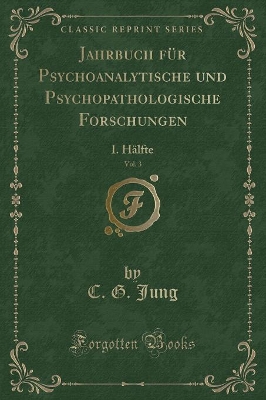 Book cover for Jahrbuch Für Psychoanalytische Und Psychopathologische Forschungen, Vol. 3