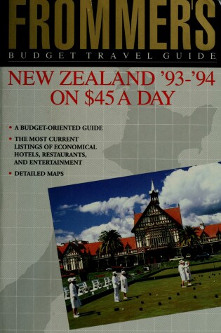 Cover of New Zealand on 45 Dollars a Day